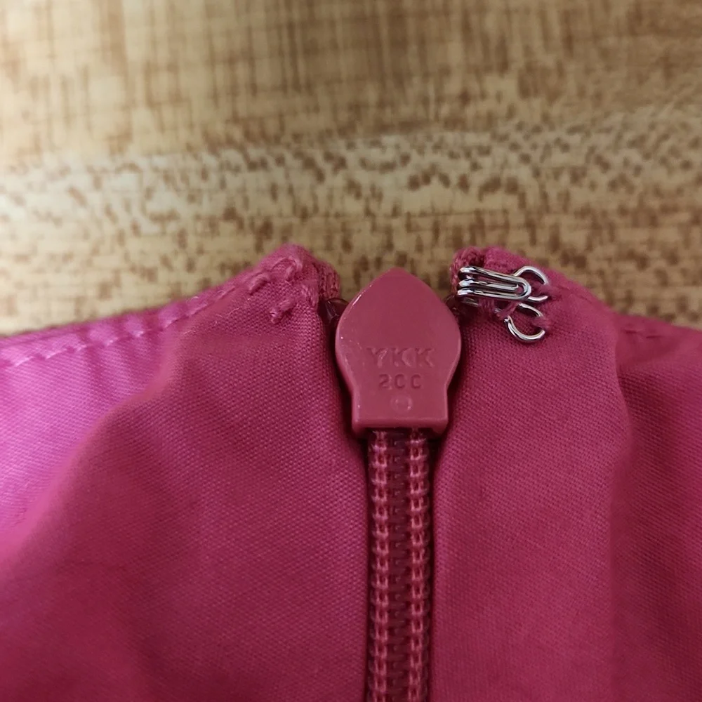 a loves a - "pretty in pink" "Cinderella" "Barbie" party dress Small 100% cotton - Picture 9 of 11